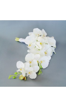 Pretty/Fancy/Fascinating/Graceful Cascade Foam Bridal Bouquets -