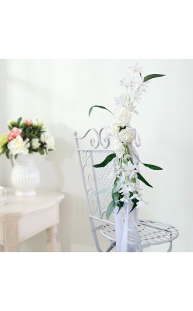 Pretty/Fancy/Fascinating/Graceful Free-Form Silk Flower Decorations -