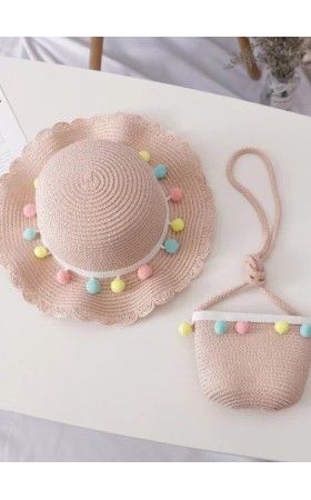 Flower Girl Straw Handbag/Hats