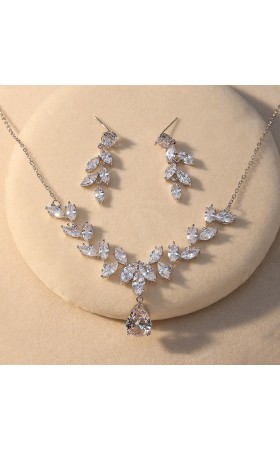 Elegant/Beautiful/Classic/Pretty Alloy With Drop Rhinestone Jewelry Sets